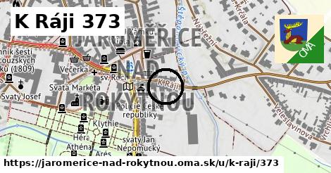 K Ráji 373, Jaroměřice nad Rokytnou