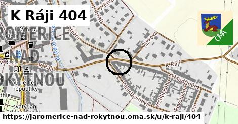 K Ráji 404, Jaroměřice nad Rokytnou