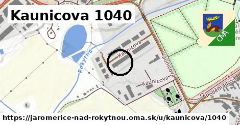 Kaunicova 1040, Jaroměřice nad Rokytnou