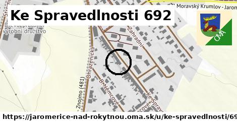 Ke Spravedlnosti 692, Jaroměřice nad Rokytnou