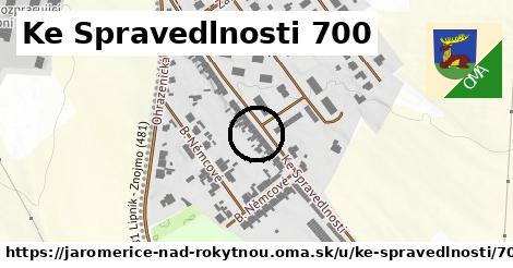 Ke Spravedlnosti 700, Jaroměřice nad Rokytnou