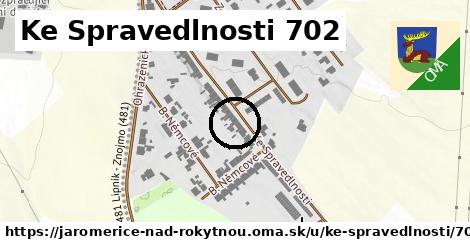 Ke Spravedlnosti 702, Jaroměřice nad Rokytnou