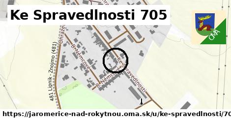 Ke Spravedlnosti 705, Jaroměřice nad Rokytnou