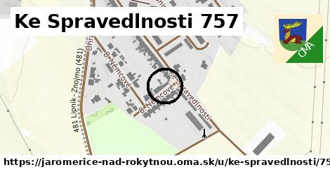 Ke Spravedlnosti 757, Jaroměřice nad Rokytnou