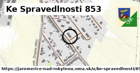 Ke Spravedlnosti 853, Jaroměřice nad Rokytnou