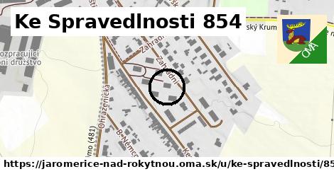 Ke Spravedlnosti 854, Jaroměřice nad Rokytnou