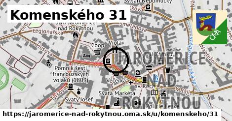 Komenského 31, Jaroměřice nad Rokytnou