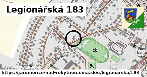 Legionářská 183, Jaroměřice nad Rokytnou