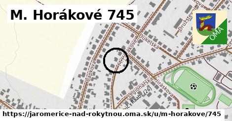 M. Horákové 745, Jaroměřice nad Rokytnou