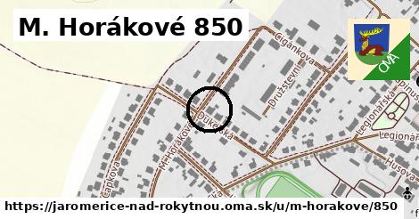 M. Horákové 850, Jaroměřice nad Rokytnou