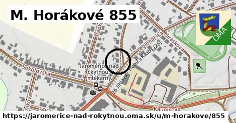 M. Horákové 855, Jaroměřice nad Rokytnou