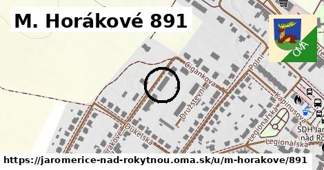 M. Horákové 891, Jaroměřice nad Rokytnou