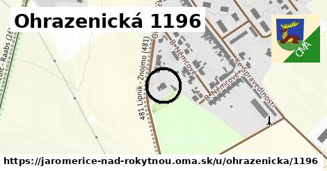 Ohrazenická 1196, Jaroměřice nad Rokytnou