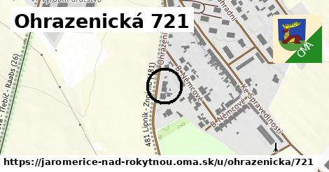 Ohrazenická 721, Jaroměřice nad Rokytnou