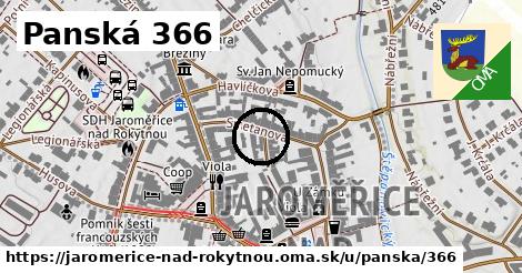 Panská 366, Jaroměřice nad Rokytnou