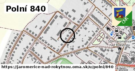 Polní 840, Jaroměřice nad Rokytnou