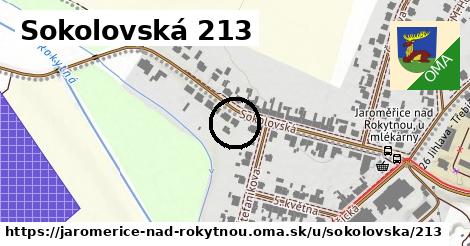 Sokolovská 213, Jaroměřice nad Rokytnou