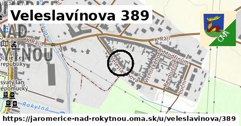 Veleslavínova 389, Jaroměřice nad Rokytnou