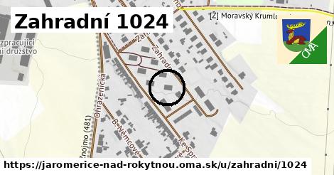 Zahradní 1024, Jaroměřice nad Rokytnou