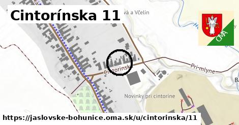 Cintorínska 11, Jaslovské Bohunice