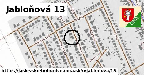 Jabloňová 13, Jaslovské Bohunice