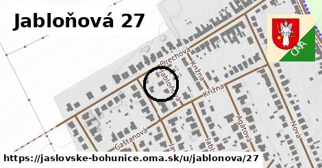 Jabloňová 27, Jaslovské Bohunice