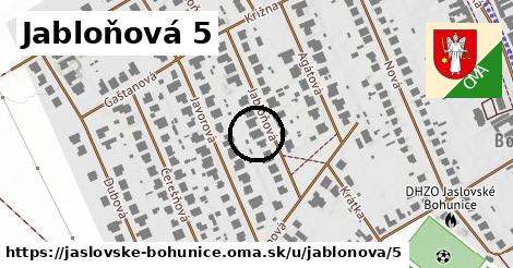 Jabloňová 5, Jaslovské Bohunice