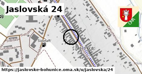 Jaslovská 24, Jaslovské Bohunice