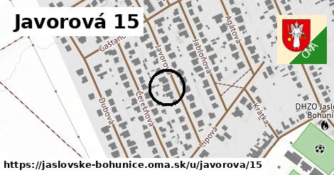 Javorová 15, Jaslovské Bohunice