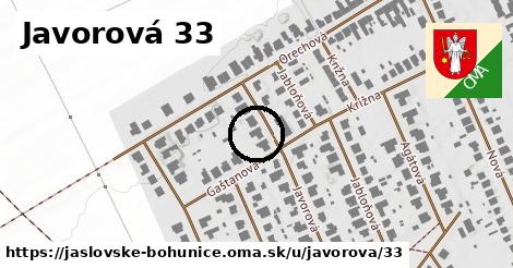 Javorová 33, Jaslovské Bohunice