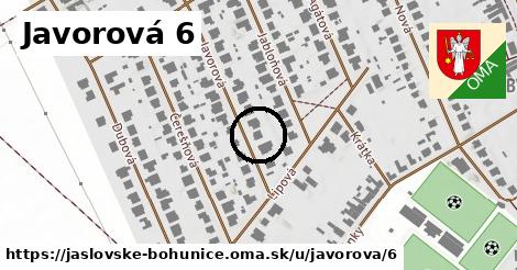 Javorová 6, Jaslovské Bohunice