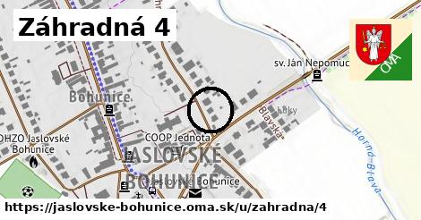 Záhradná 4, Jaslovské Bohunice