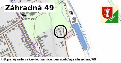 Záhradná 49, Jaslovské Bohunice