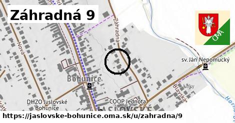 Záhradná 9, Jaslovské Bohunice
