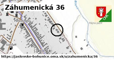 Záhumenická 36, Jaslovské Bohunice
