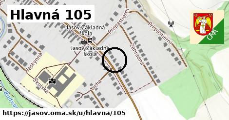 Hlavná 105, Jasov