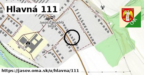 Hlavná 111, Jasov