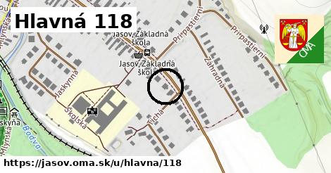 Hlavná 118, Jasov