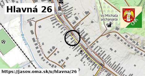 Hlavná 26, Jasov