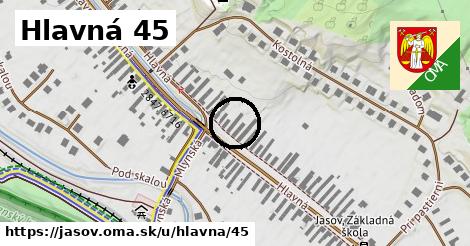 Hlavná 45, Jasov