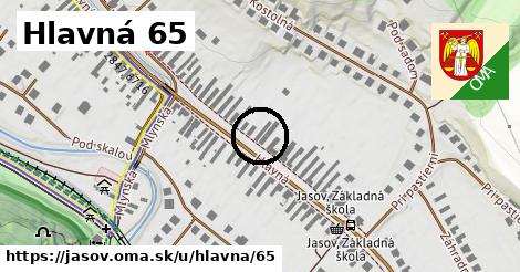 Hlavná 65, Jasov