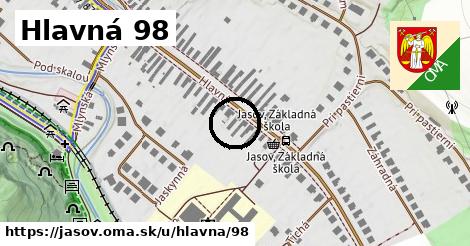 Hlavná 98, Jasov