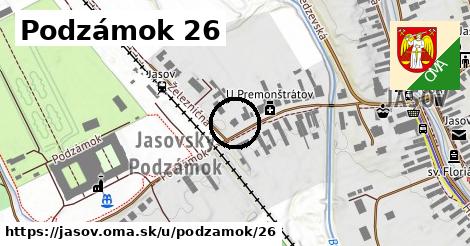 Podzámok 26, Jasov