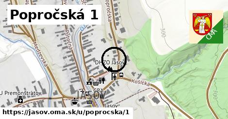 Popročská 1, Jasov