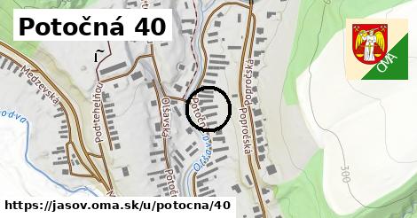 Potočná 40, Jasov