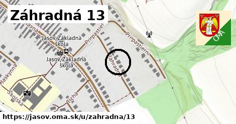 Záhradná 13, Jasov