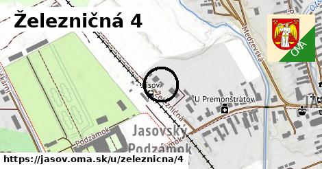 Železničná 4, Jasov