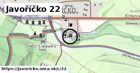 Javoříčko <span class="supisne">22</span>