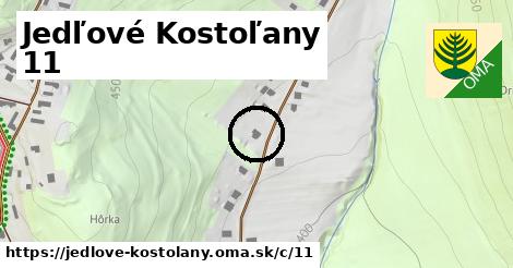 Jedľové Kostoľany <span class="supisne">11</span>