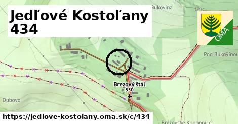Jedľové Kostoľany <span class="supisne">434</span>